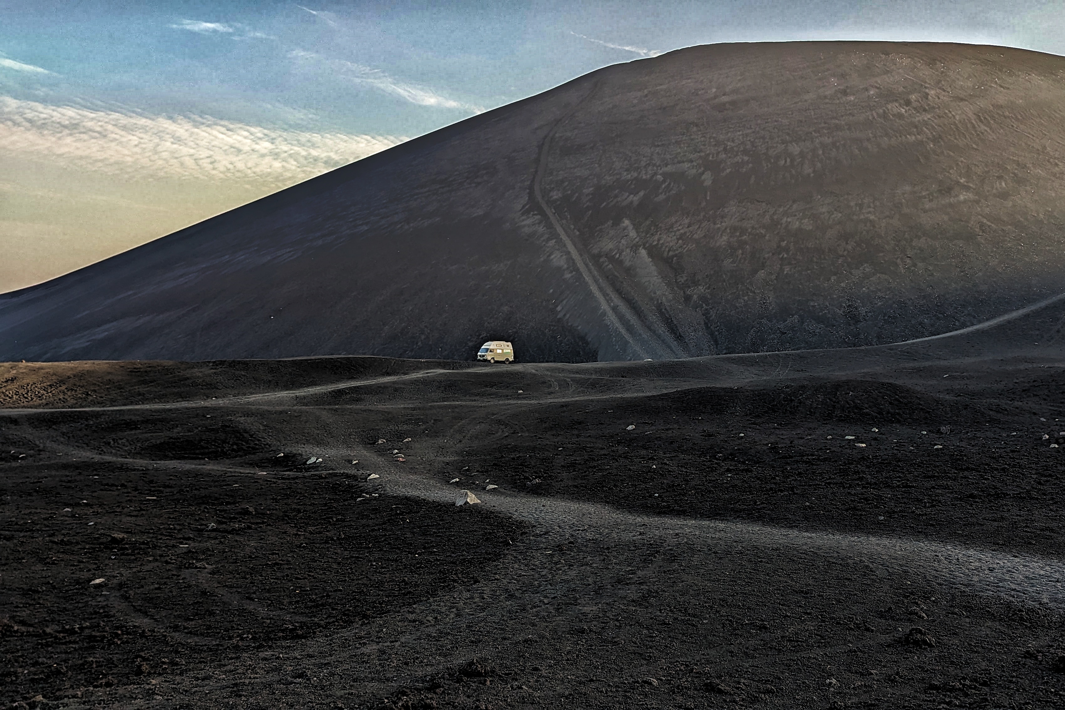 Oscar au Cerro Negro